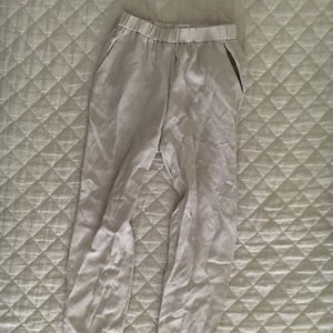 VETTA tapered pant- sand XS- NWOT